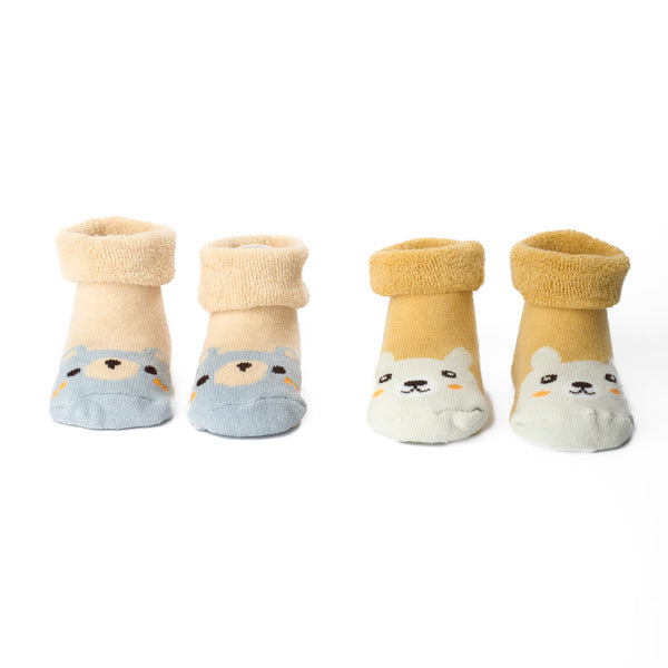 Cuddles and Bear Socks - Pack of 2