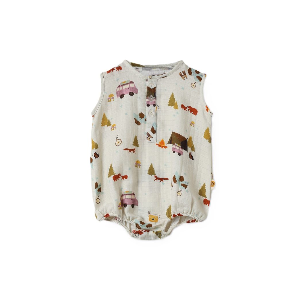 Organic Muslin Romper