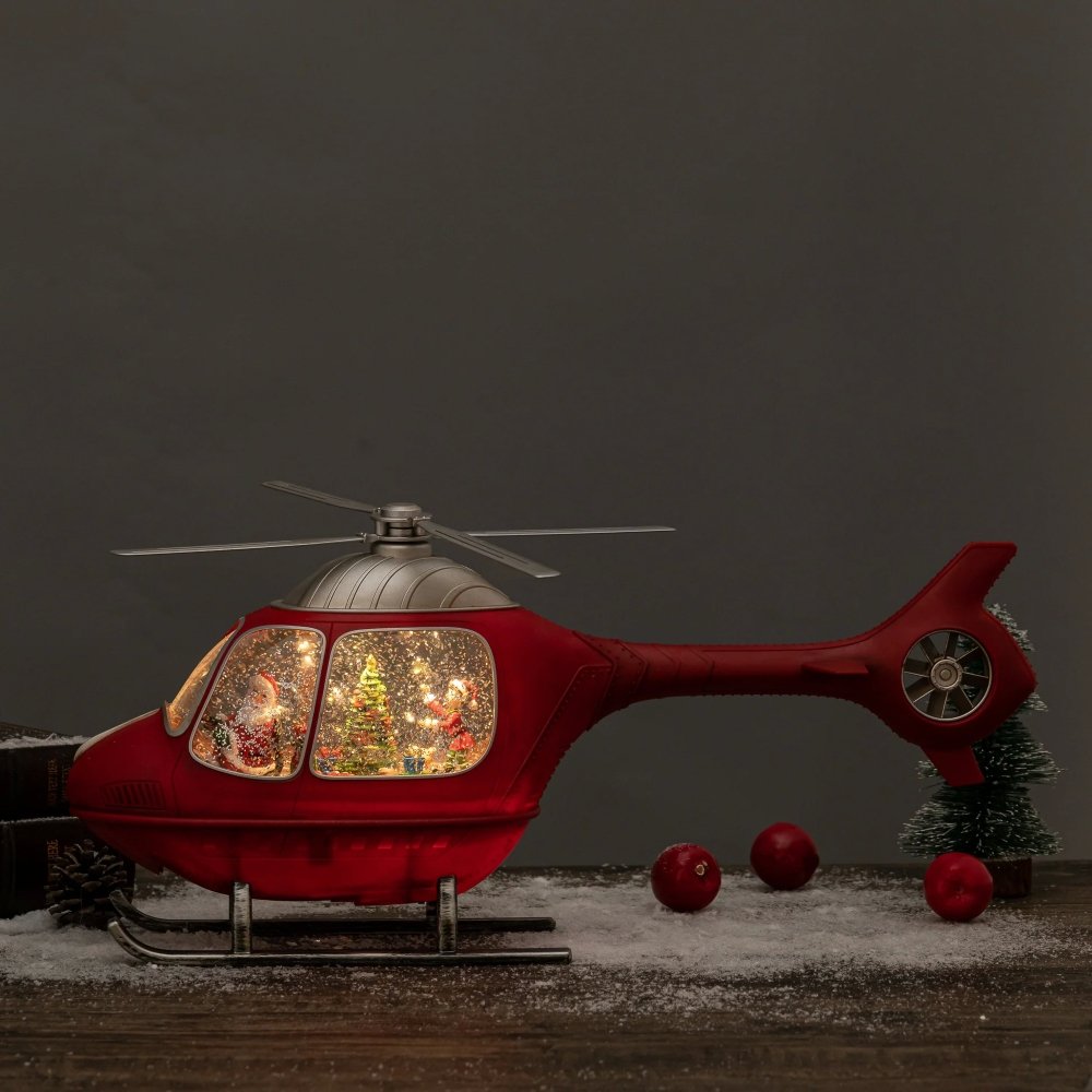 Waterlight Carols- Santa's Dreamy Helicopter