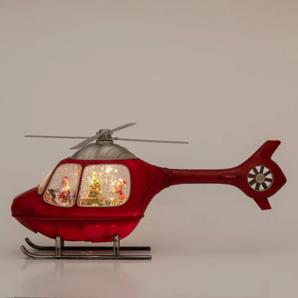 Waterlight Carols- Santa's Dreamy Helicopter