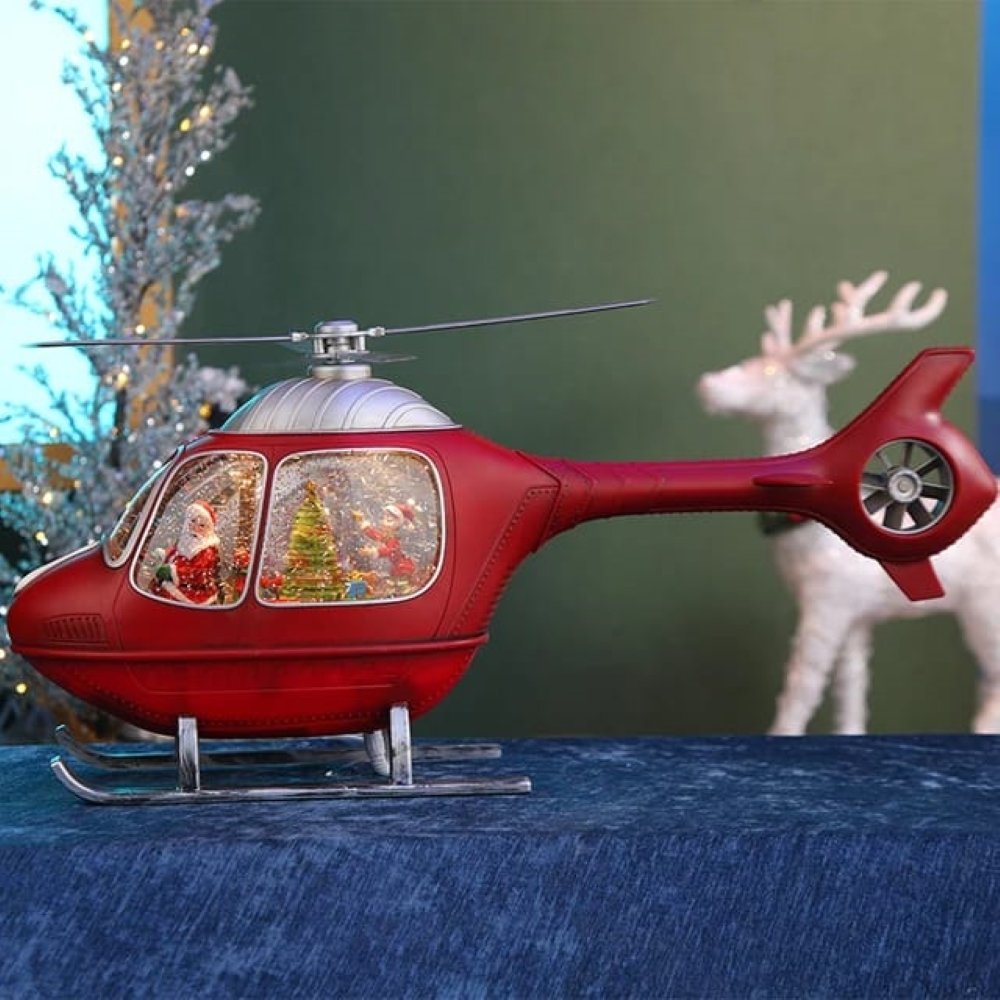 Waterlight Carols- Santa's Dreamy Helicopter