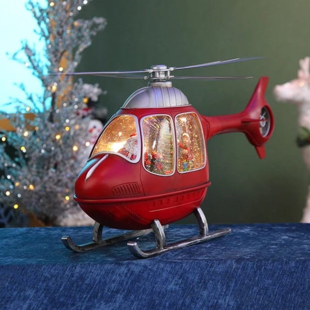 Waterlight Carols- Santa's Dreamy Helicopter