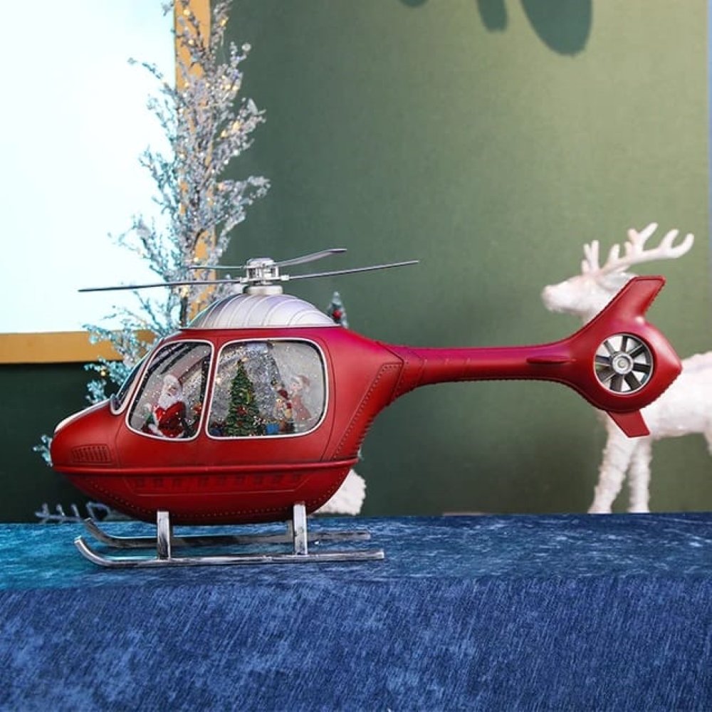 Waterlight Carols- Santa's Dreamy Helicopter