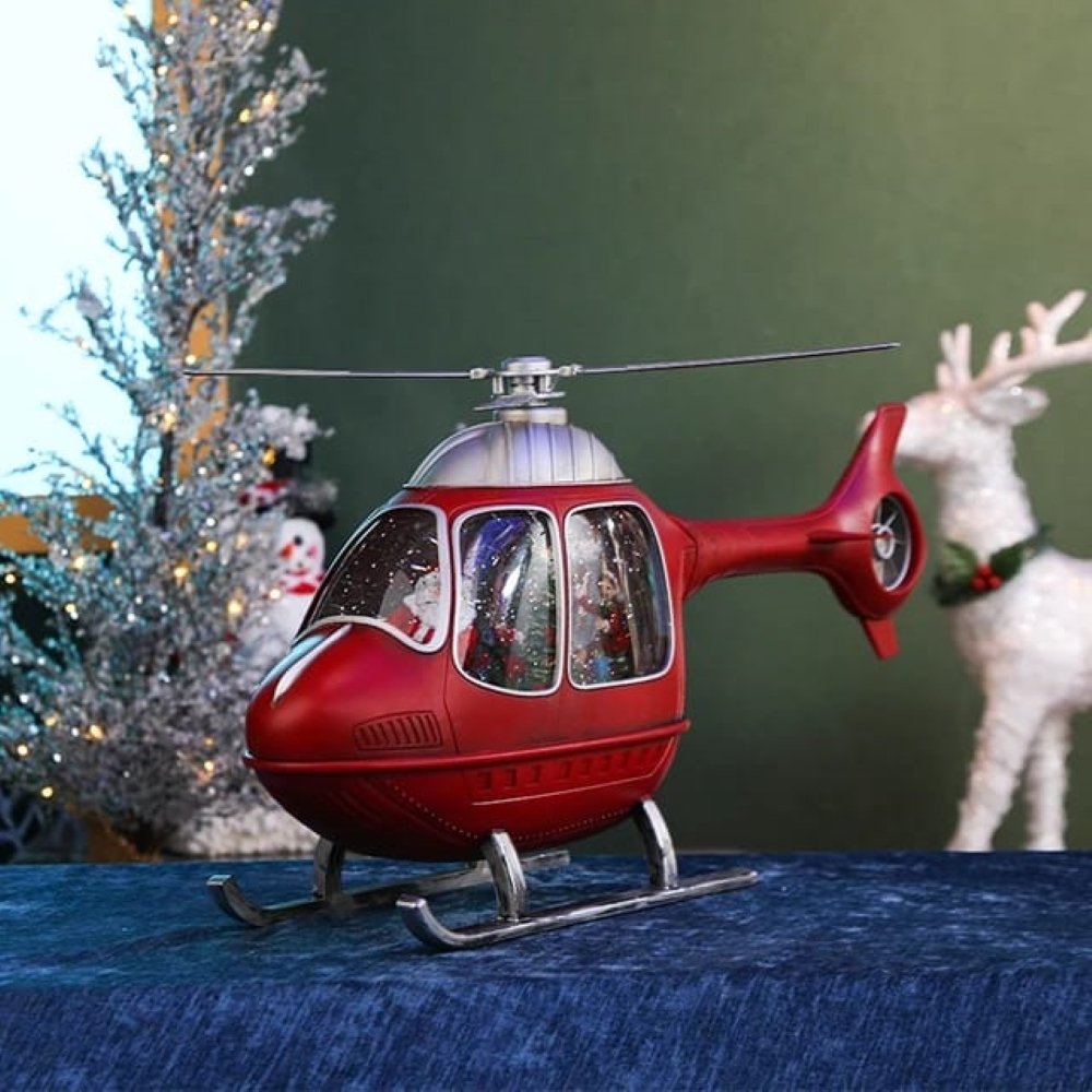 Waterlight Carols- Santa's Dreamy Helicopter