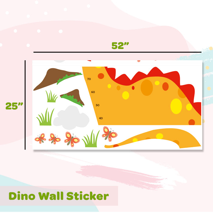 Grow Along – Dino Height Chart Wall Sticker