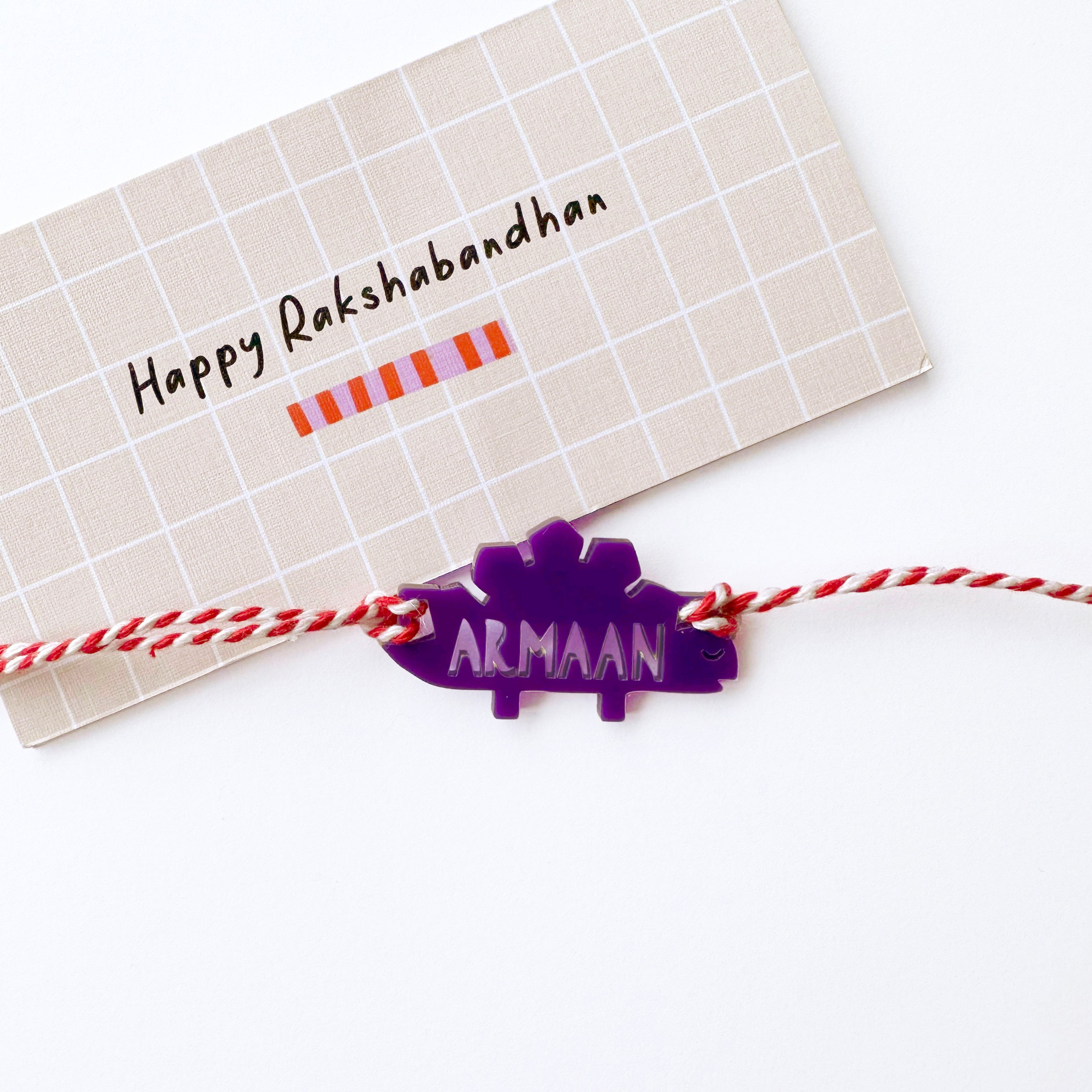 Personalised Acrylic Rakhi
