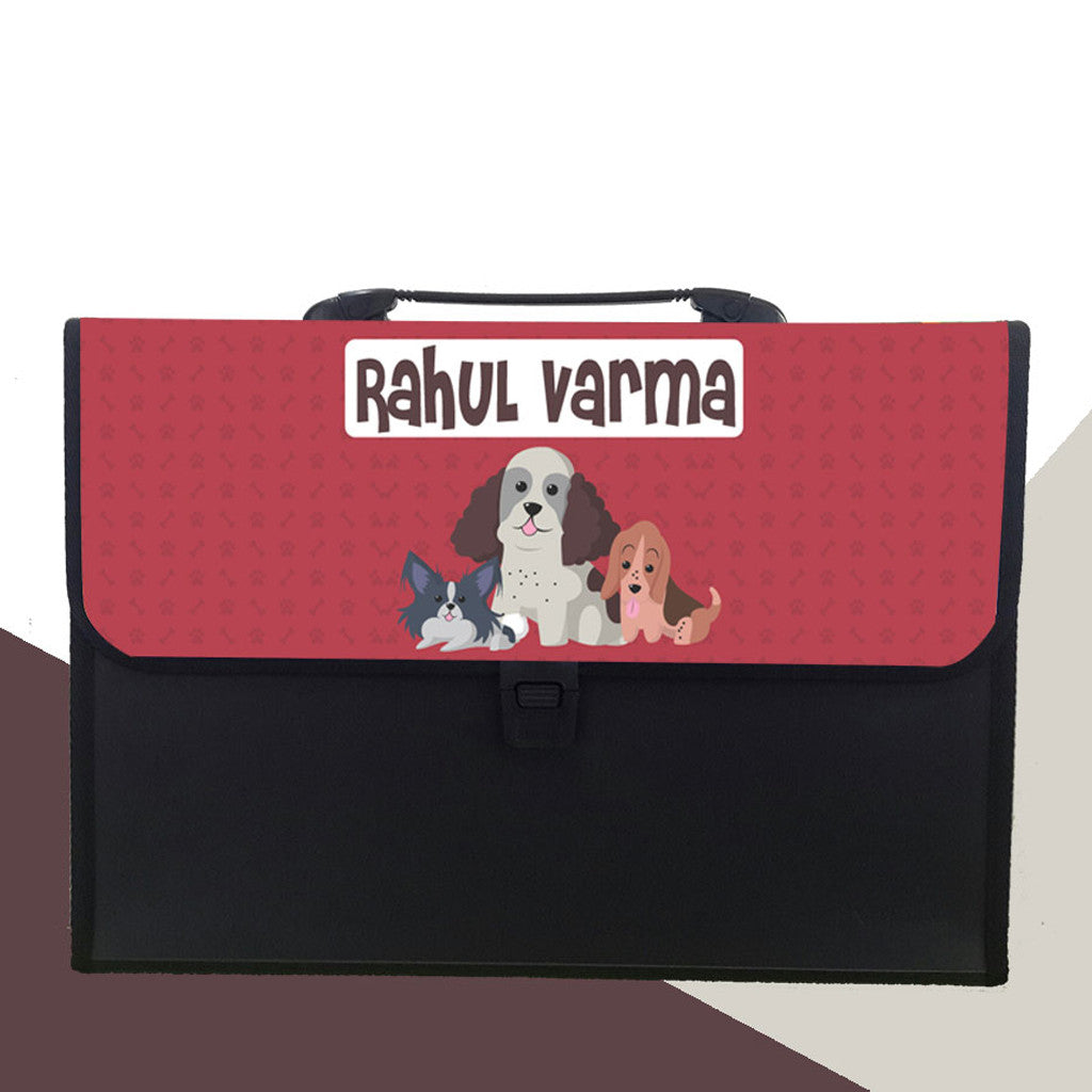 Personalised black Folder