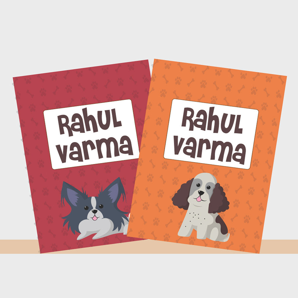 Personalised Notebooks - Set of 2