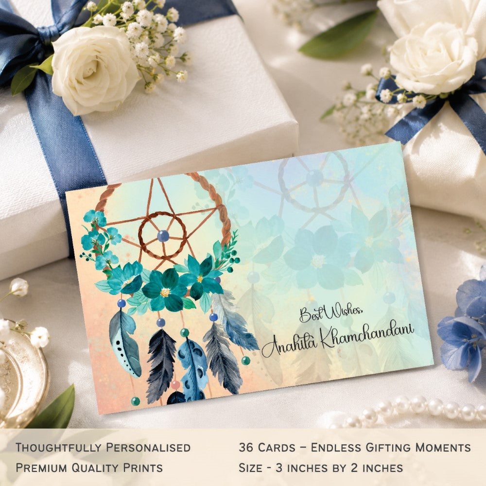 Gift Tags Rectangle - Dreamcatcher - image 2