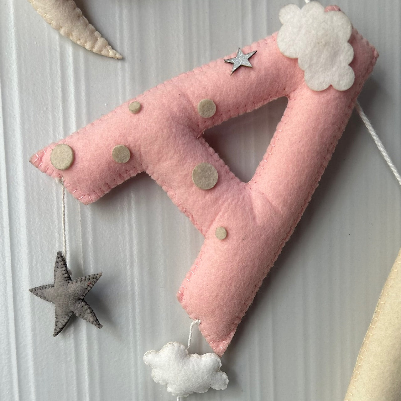 Babble Wrap Dreamy Teddy Name Bunting/Garland