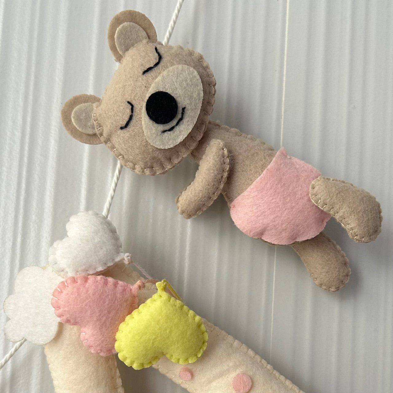 Dreamy Teddy Name Bunting/Garland