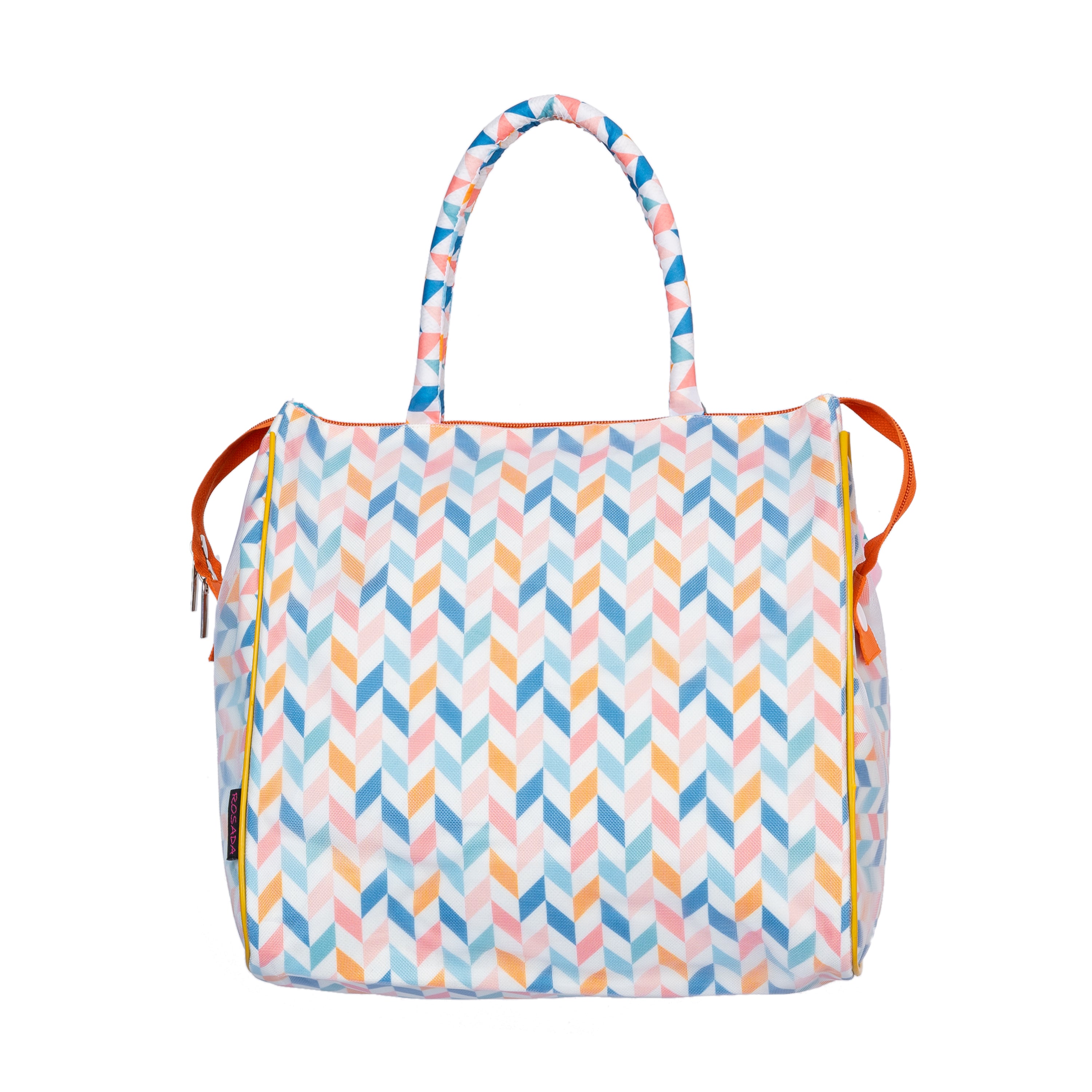 English Zigzag Tote Bag