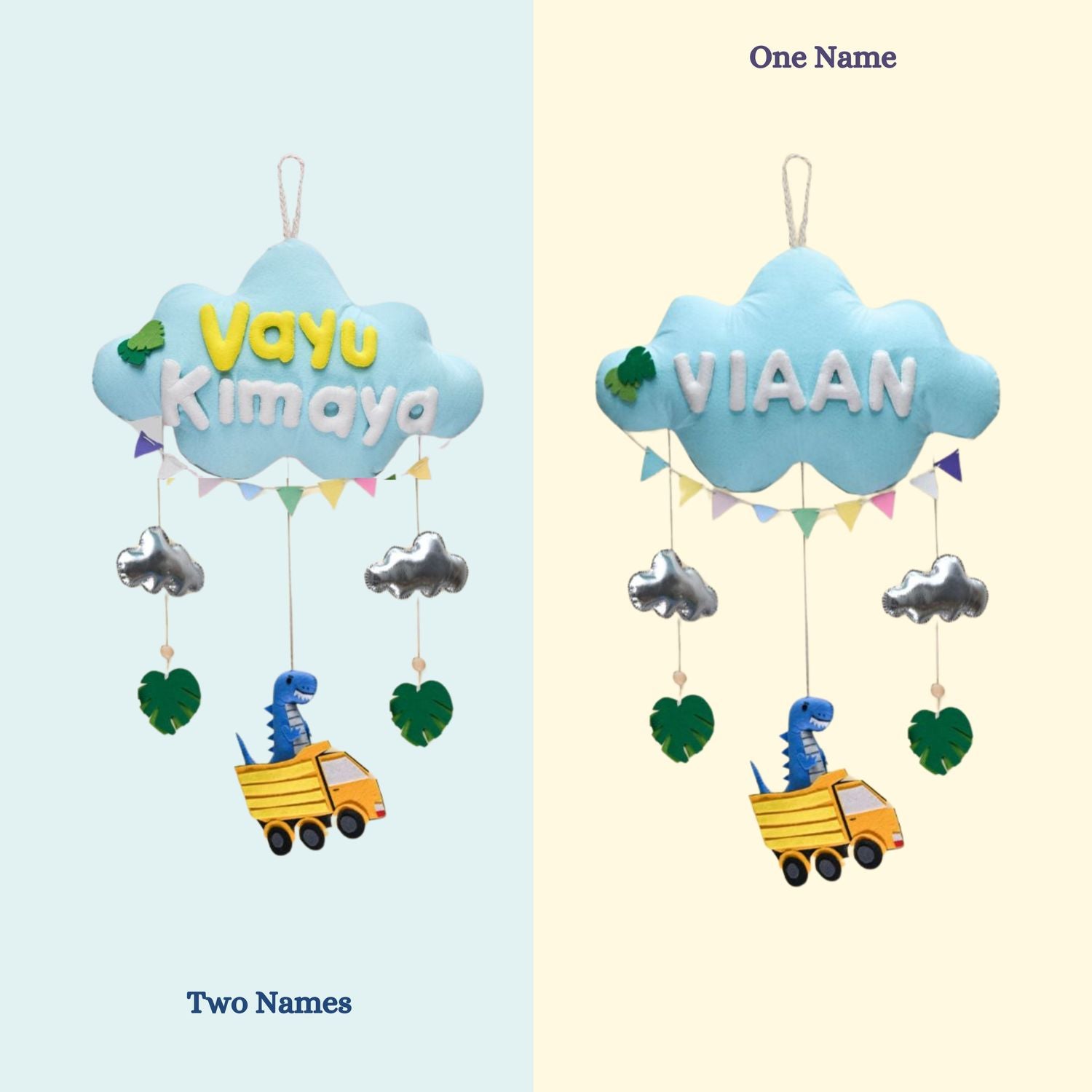 Junior Dinoland Delights Personalised Cloud Hanging