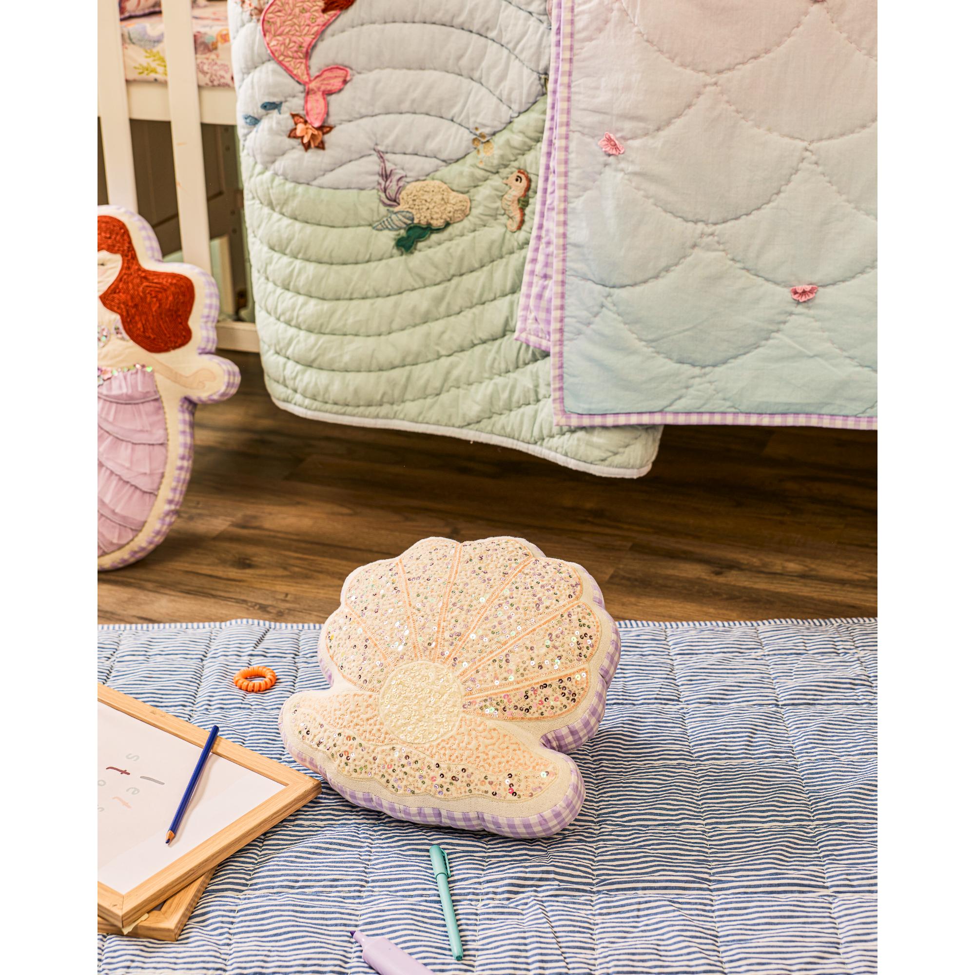 Sea Shell Shaped Cushion