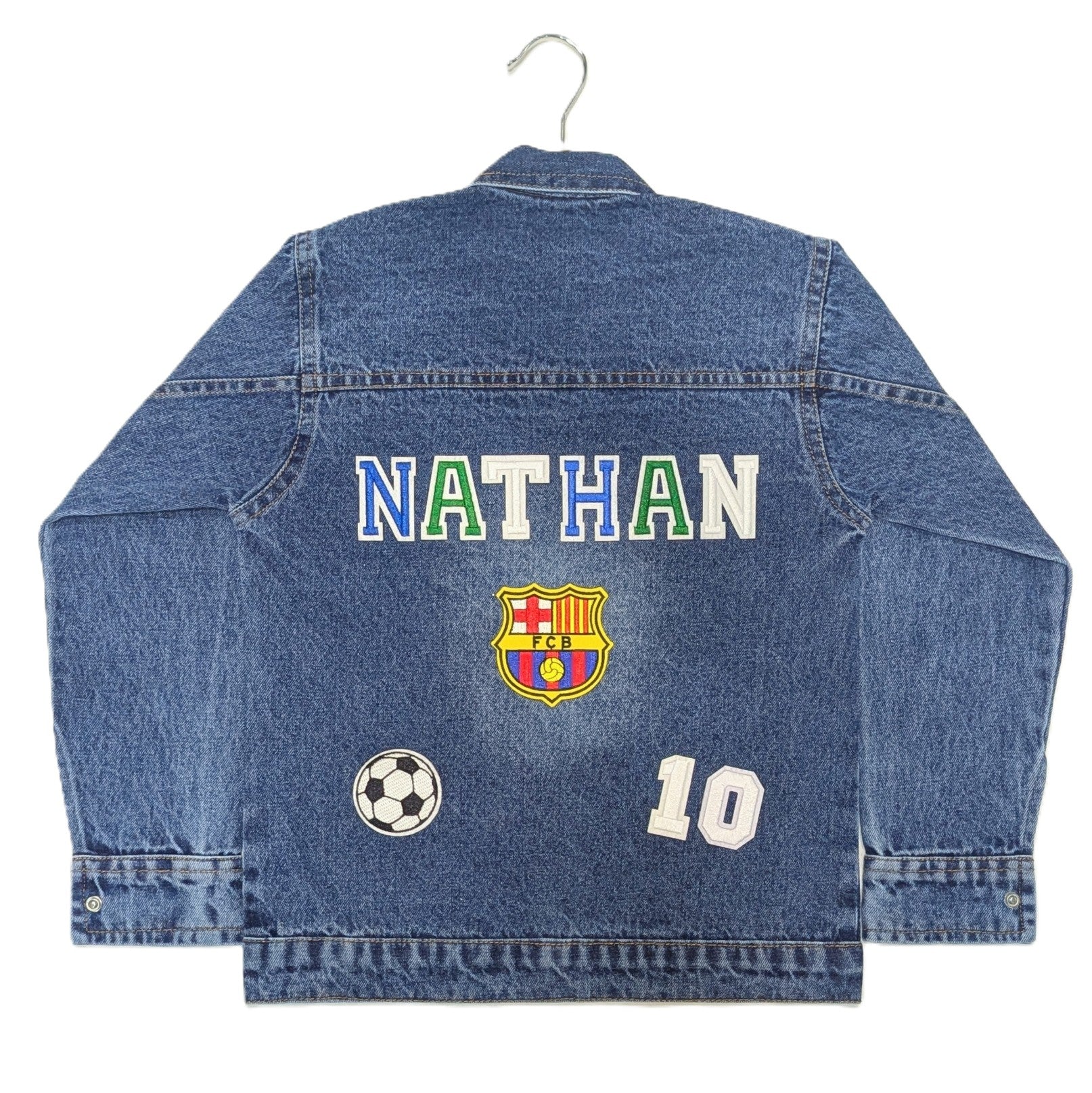 Football Fever Denim Jacket