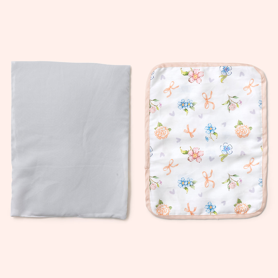 Fancy Fluff Set of 2 Organic Rai Pillow Cover- Heirloom