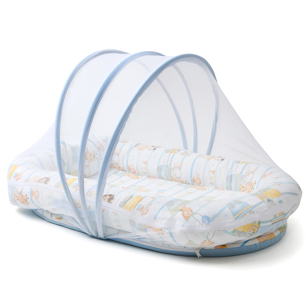 Fancy Fluff Organic Baby Cocoon - Joy Ride