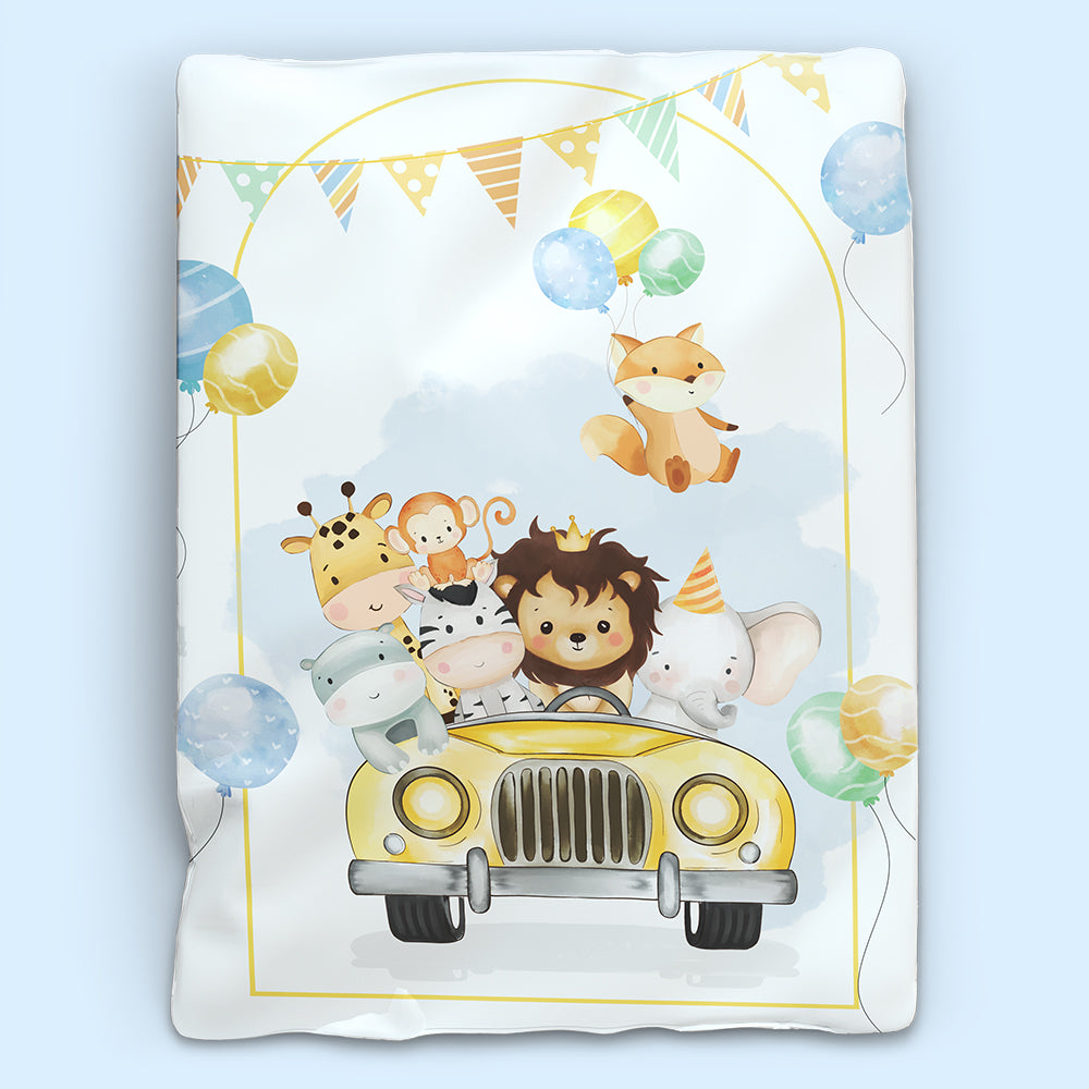 Fancy Fluff Organic Toddler/Baby Comforter - Joy Ride