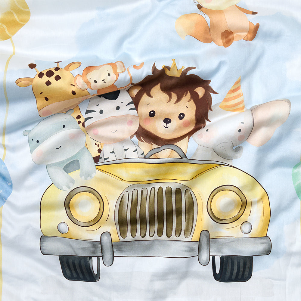 Fancy Fluff Organic Toddler/Baby Comforter - Joy Ride