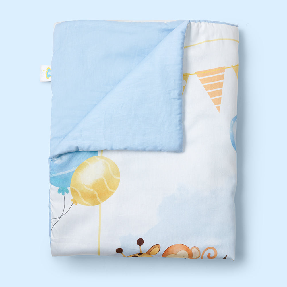 Fancy Fluff Organic Toddler/Baby Comforter - Joy Ride