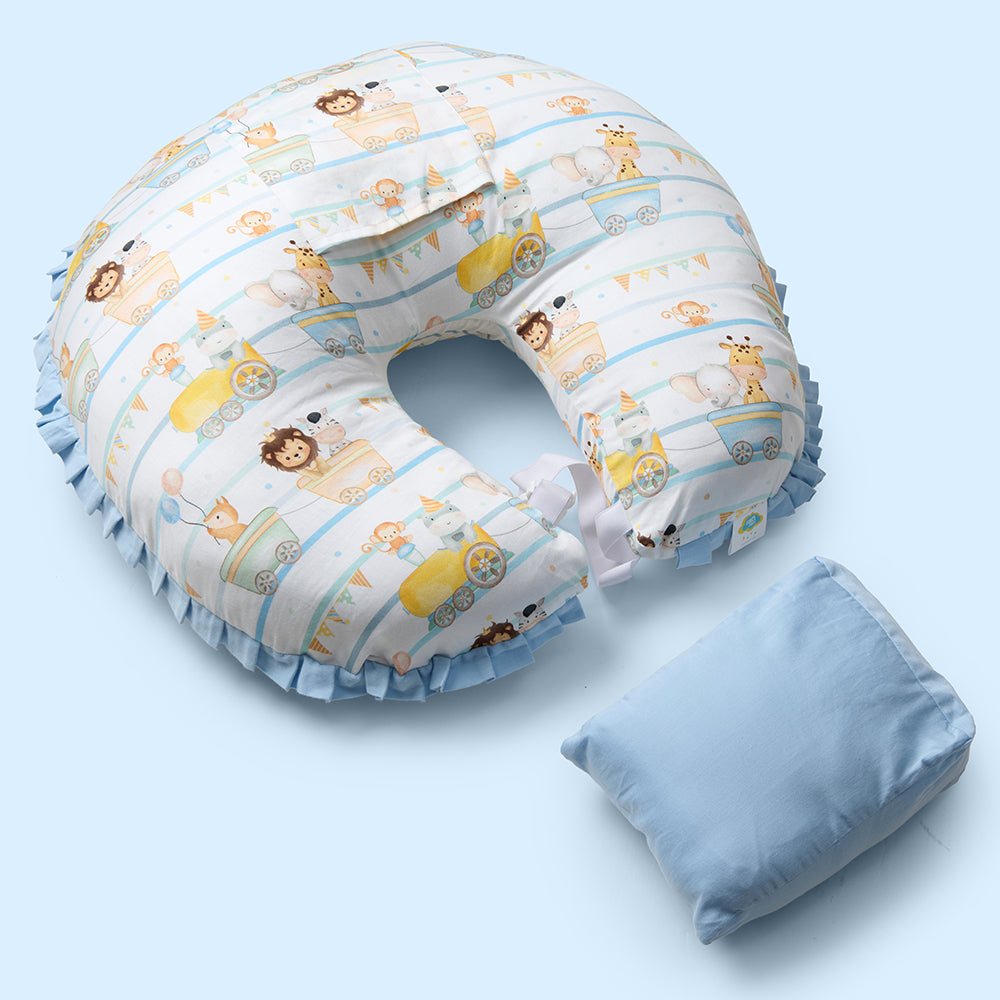 Fancy Fluff Organic Feeding Pillow + Support Pillow  - Joy Ride