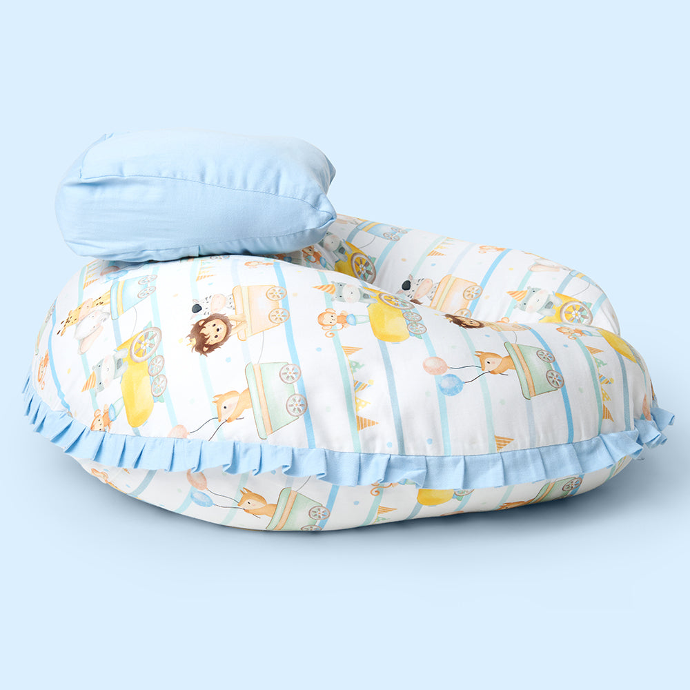 Fancy Fluff Organic Feeding Pillow + Support Pillow  - Joy Ride