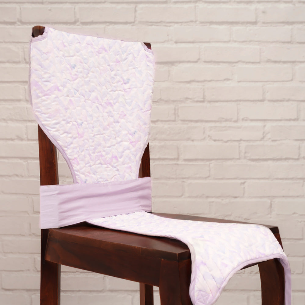 Fancy Fluff Organic On-The-Go Feeding Chair - Pixie Dust (Chair Sleeve)