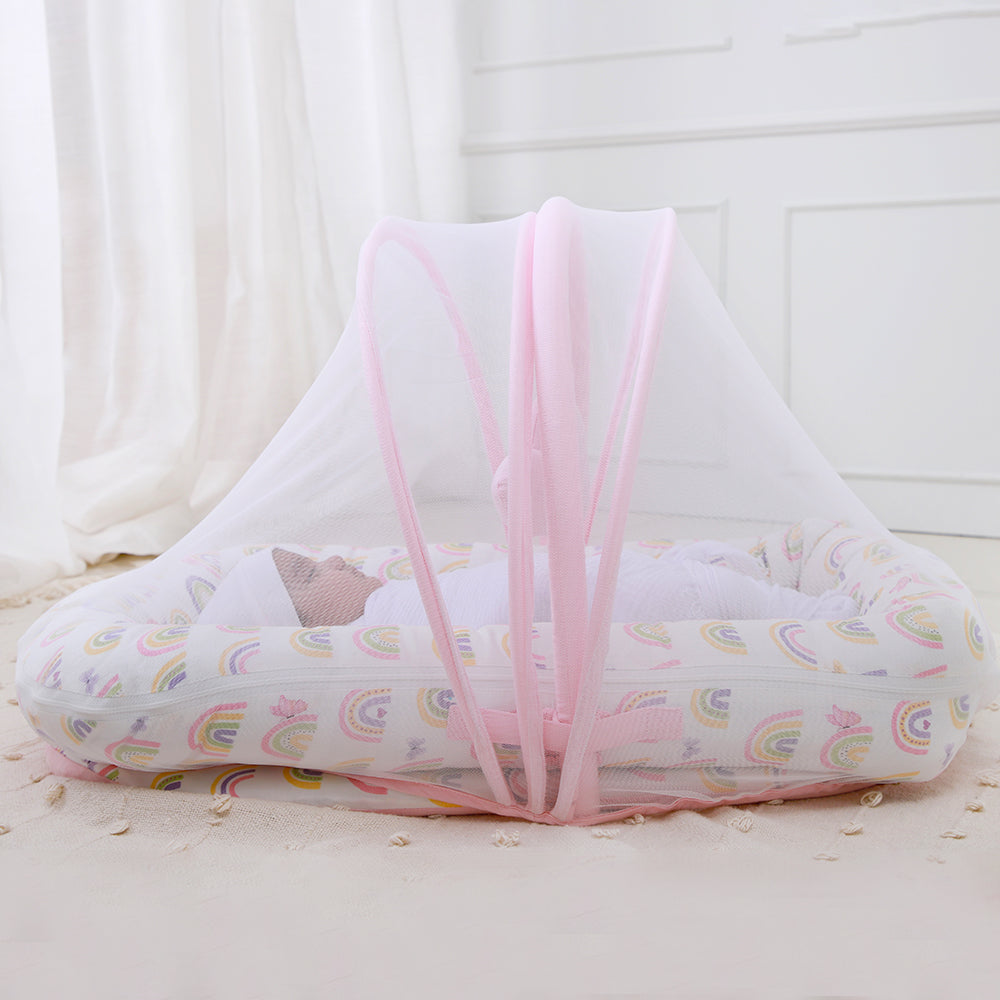 Fancy Fluff Baby Bed Net (Only Net) - Rainbow Dreams