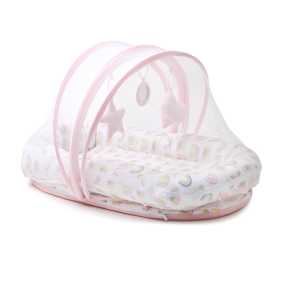 Fancy Fluff Baby Bed Net (Only Net) - Rainbow Dreams