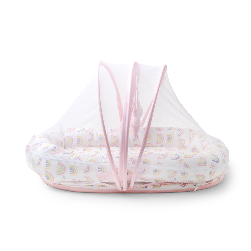 Fancy Fluff Baby Bed Net (Only Net) - Rainbow Dreams