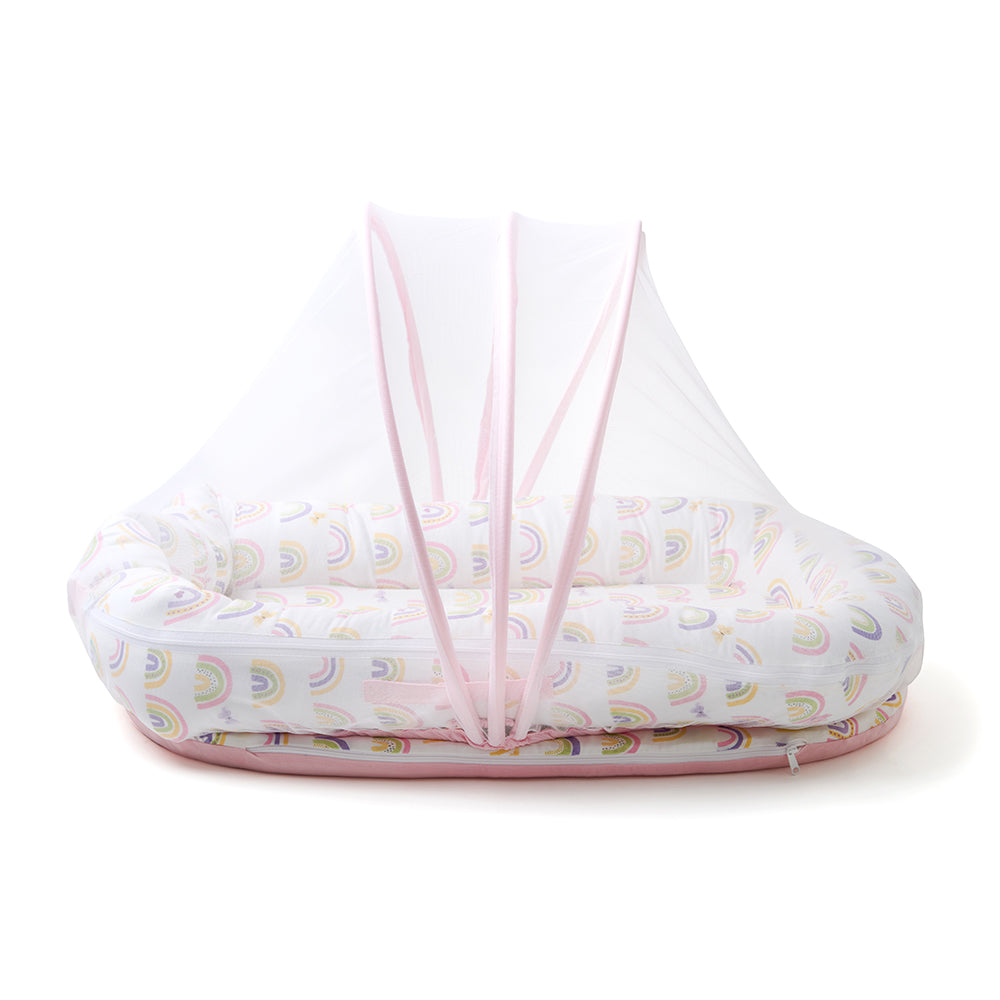 Fancy Fluff Baby Bed Net (Only Net) - Rainbow Dreams