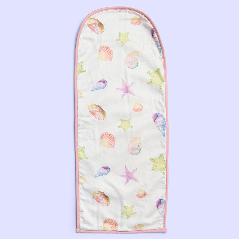 Fancy Fluff Organic Baby Cocoon - Sea Fantasy