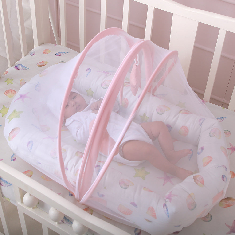 Fancy Fluff Baby Bed Net (Only Net) - Sea Fantasy