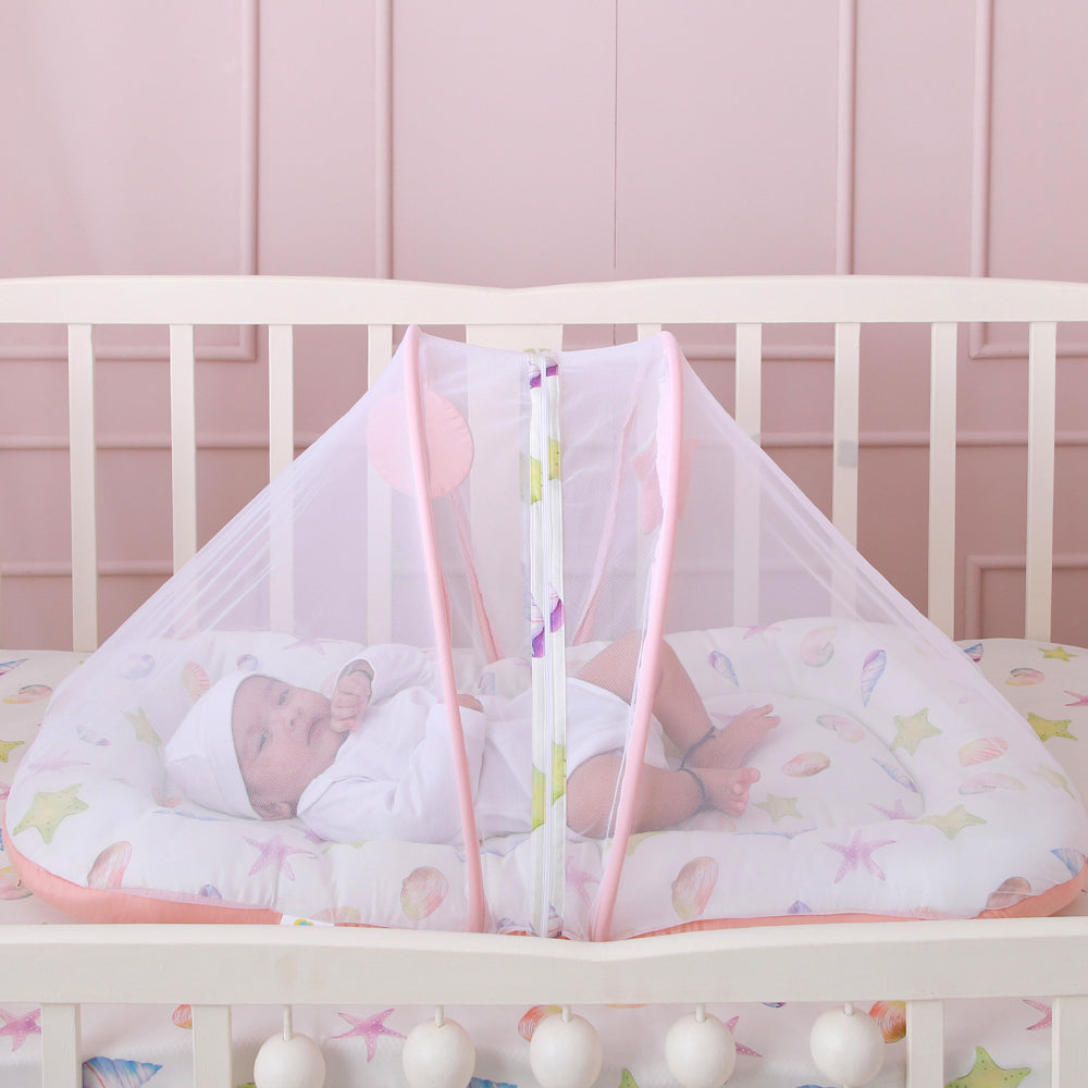 Fancy Fluff Organic Mosquito Net Set - Sea Fantasy