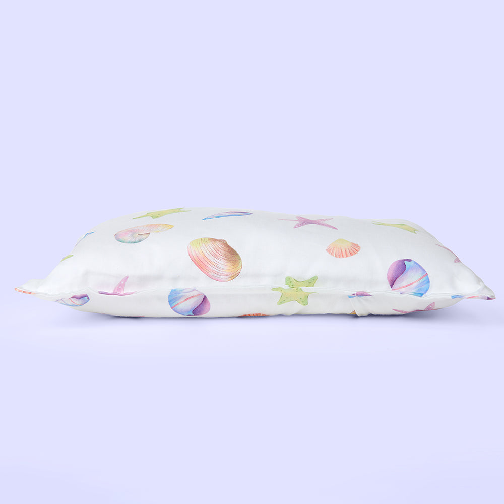 Fancy Fluff Organic Baby Pillow -  Sea Fantasy