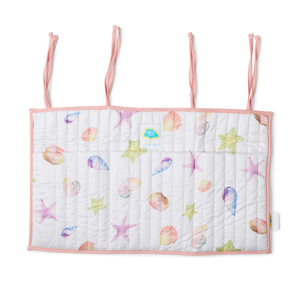 Fancy Fluff Organic Crib Organiser - Sea Fantasy