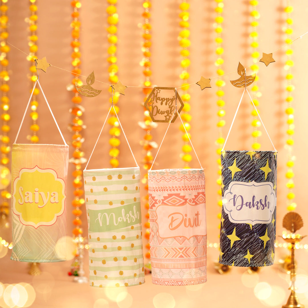 Lantern & Bunting Diwali Gift Set - Sparkle