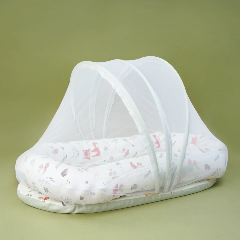 Fancy Fluff Baby Bed Net (Only Net) - Woodland