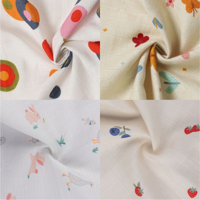 Organic Muslin Face Napkin-Pack of 4