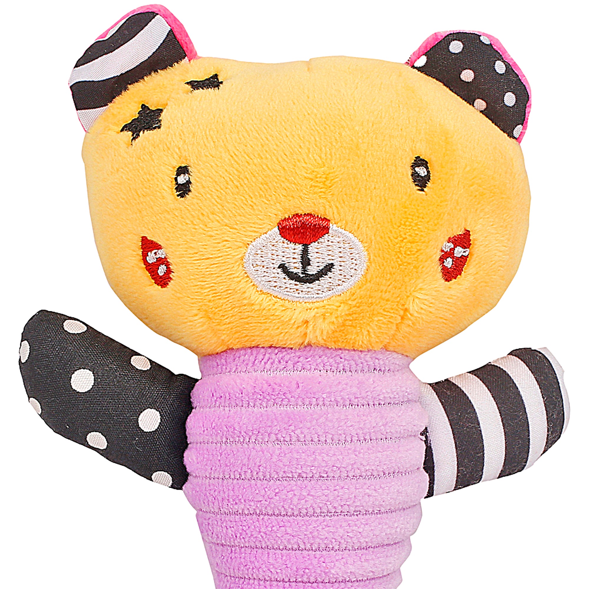 Baby Moo Diva Purple Rattle