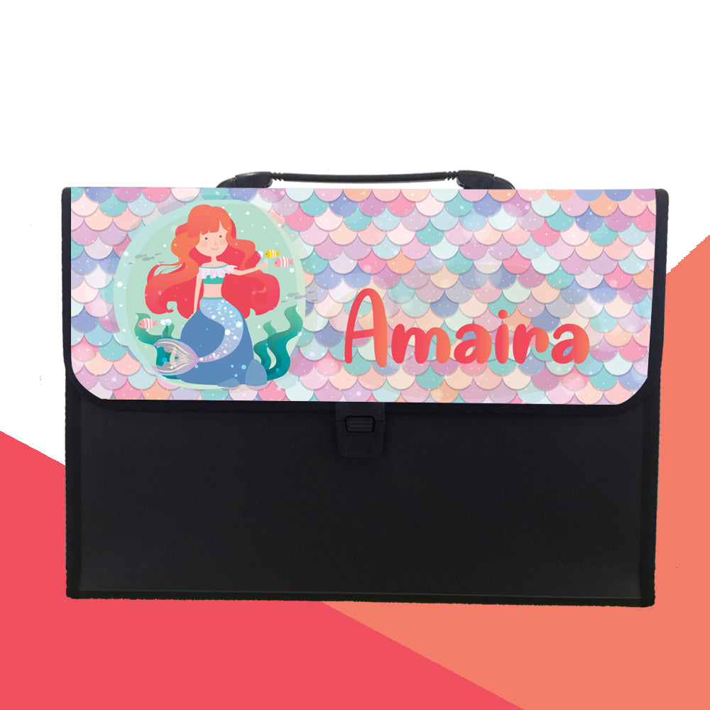 Personalised black Folder