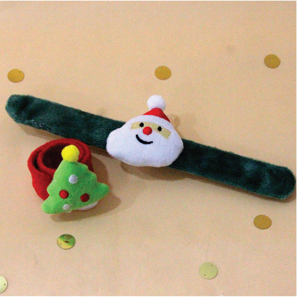 Felt Santa Patting Wrist band