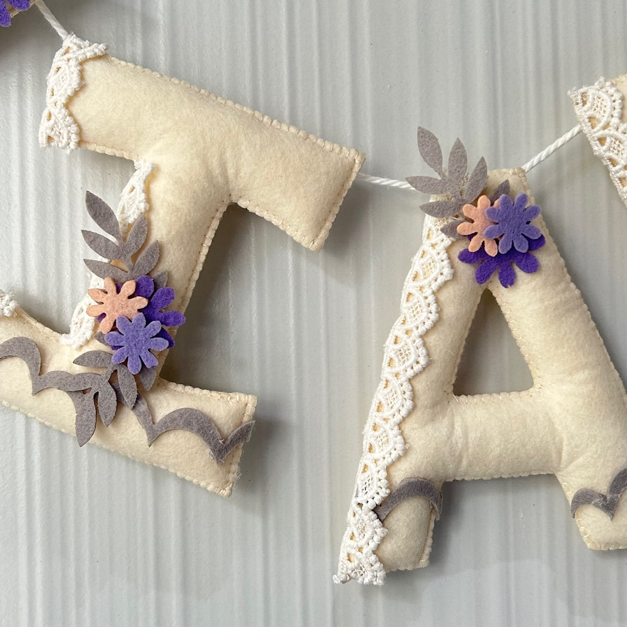 Felt Fairy Name Bunting/Garland