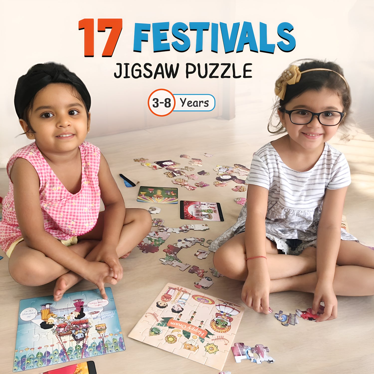 17 In 1 - Festivals Of India - 595 Piece Puzzles