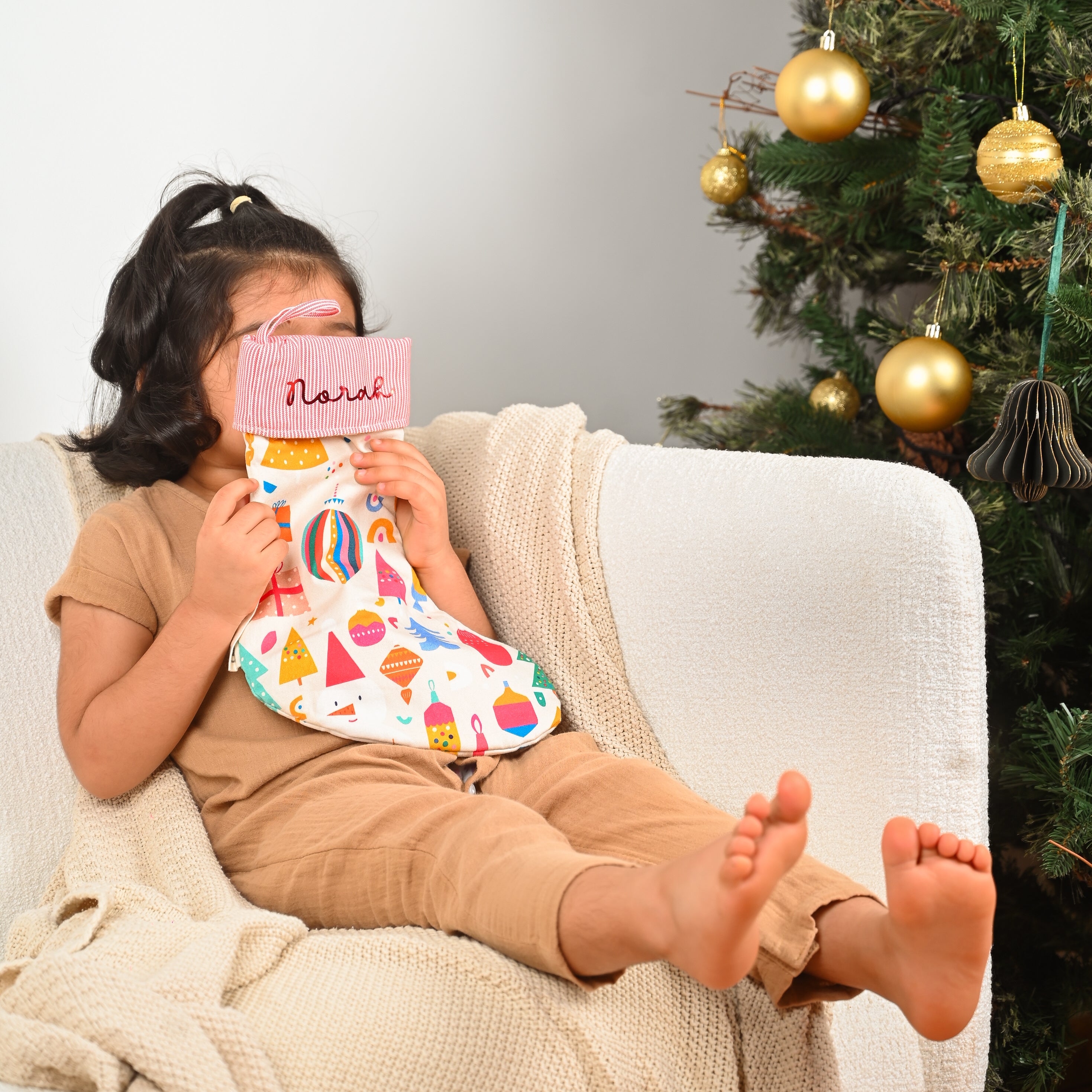 Personalised Stocking - Festive Fun