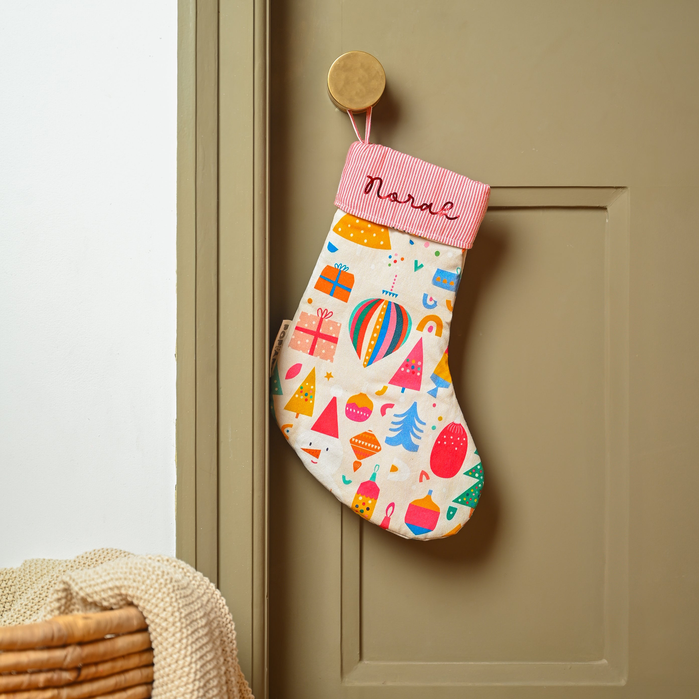 Personalised Stocking - Festive Fun