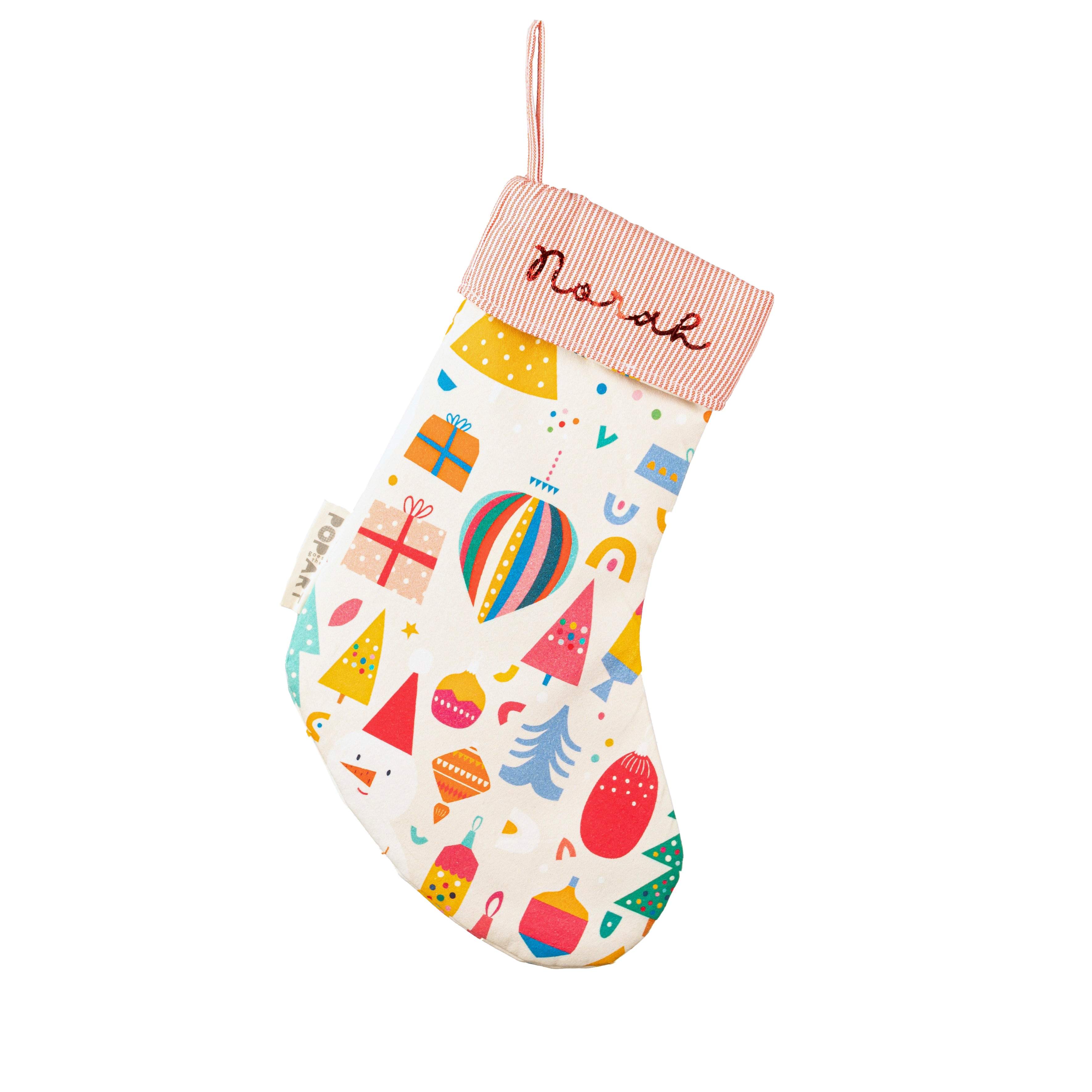 Personalised Stocking - Festive Fun