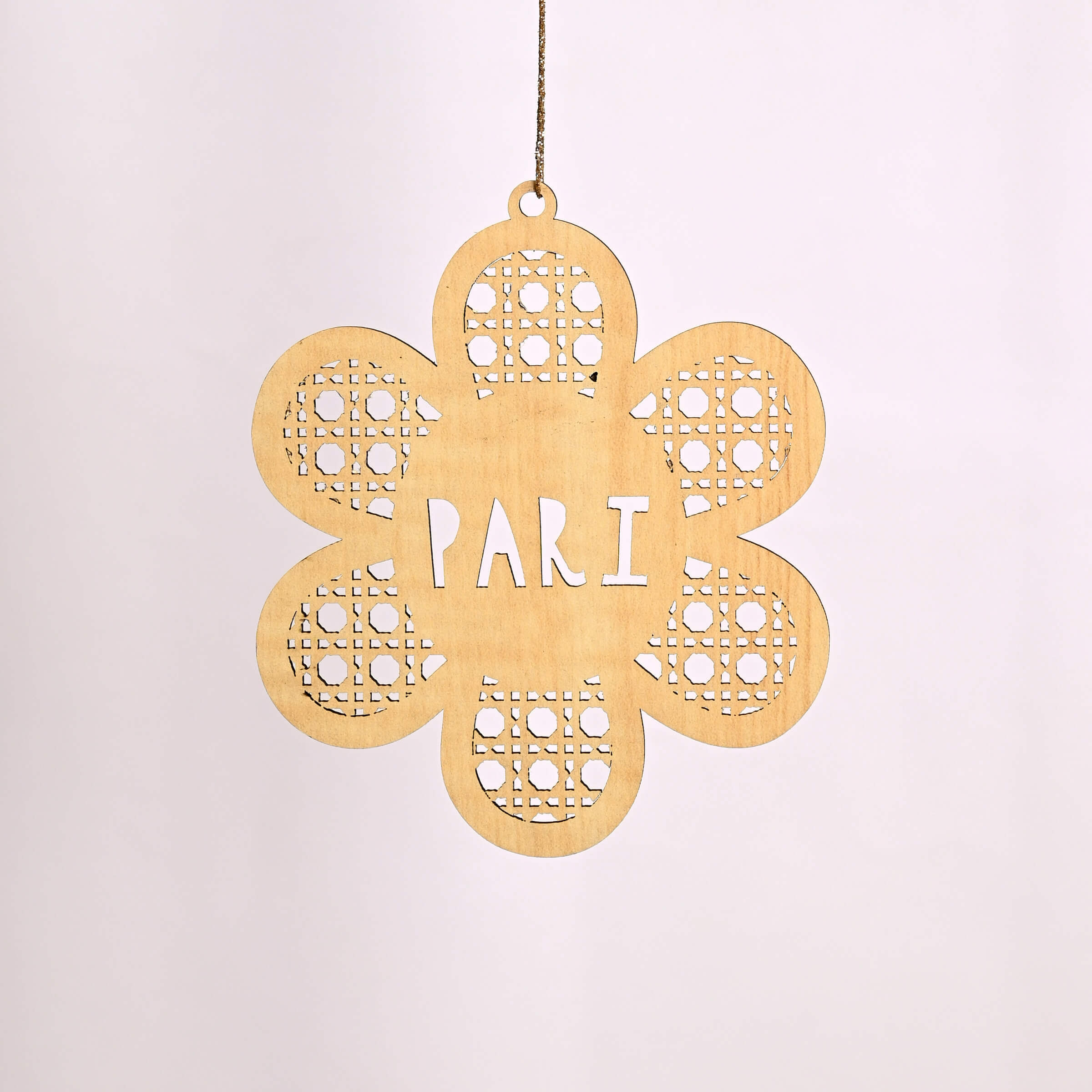 Name Ornament - Rattan