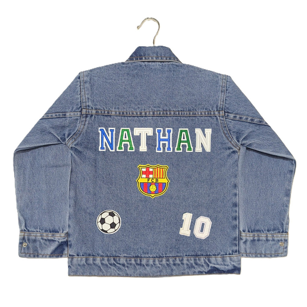 Football Fever Denim Jacket