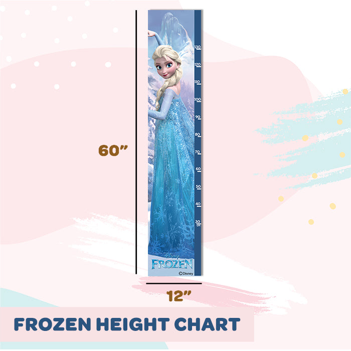 Frozen Height Chart Wall Sticker